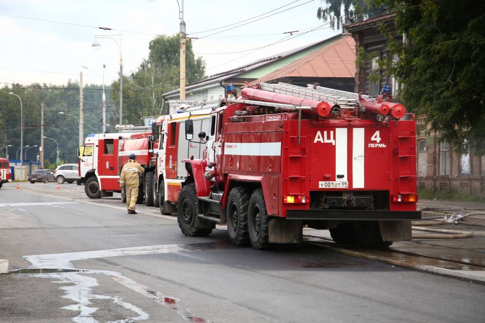 В Кудымкаре горел жилой дом, погибла женщина