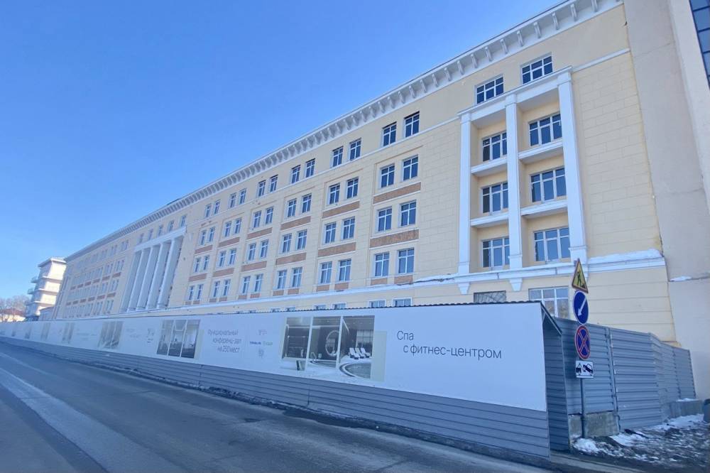 Заключен контракт на реконструкцию бывшего здания ВКИУ в гостиницу
