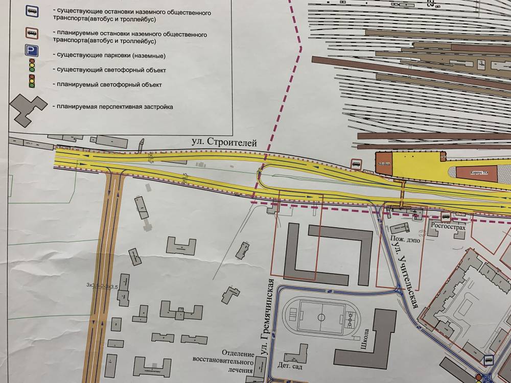 Власти ищут подрядчика для строительства съезда с кольцевой развязки на улице Строителей