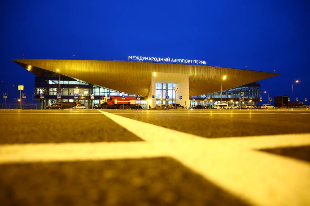 ​Пермский аэропорт временно закрыт из-за снежного циклона 
