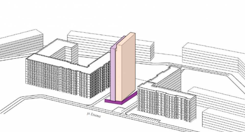 ​В микрорайоне Громовском в Перми планируют построить многоквартирный дом высотой до 25 этажей
