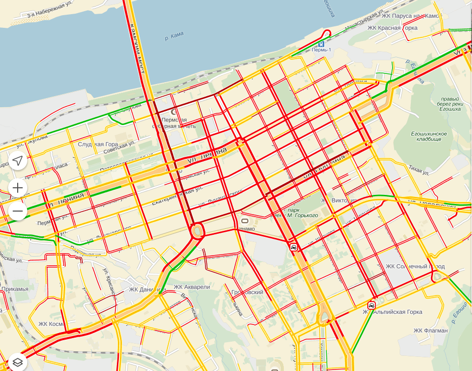 Пробки на карте перми сейчас. Головановский мост Пермь пробки. Комсомольский проспект Пермь пробка.