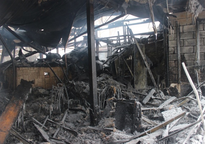 Кафе «Бухта» в Прикамье сгорело из-за неисправной газовой колонки