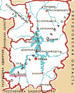 Карта рек пермского края подробная с названиями и глубина