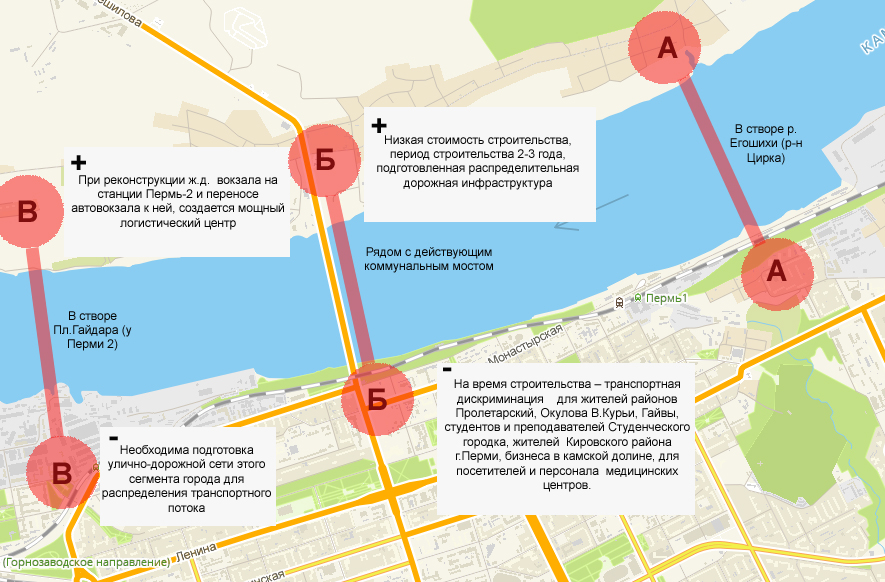 Проект нового моста в перми